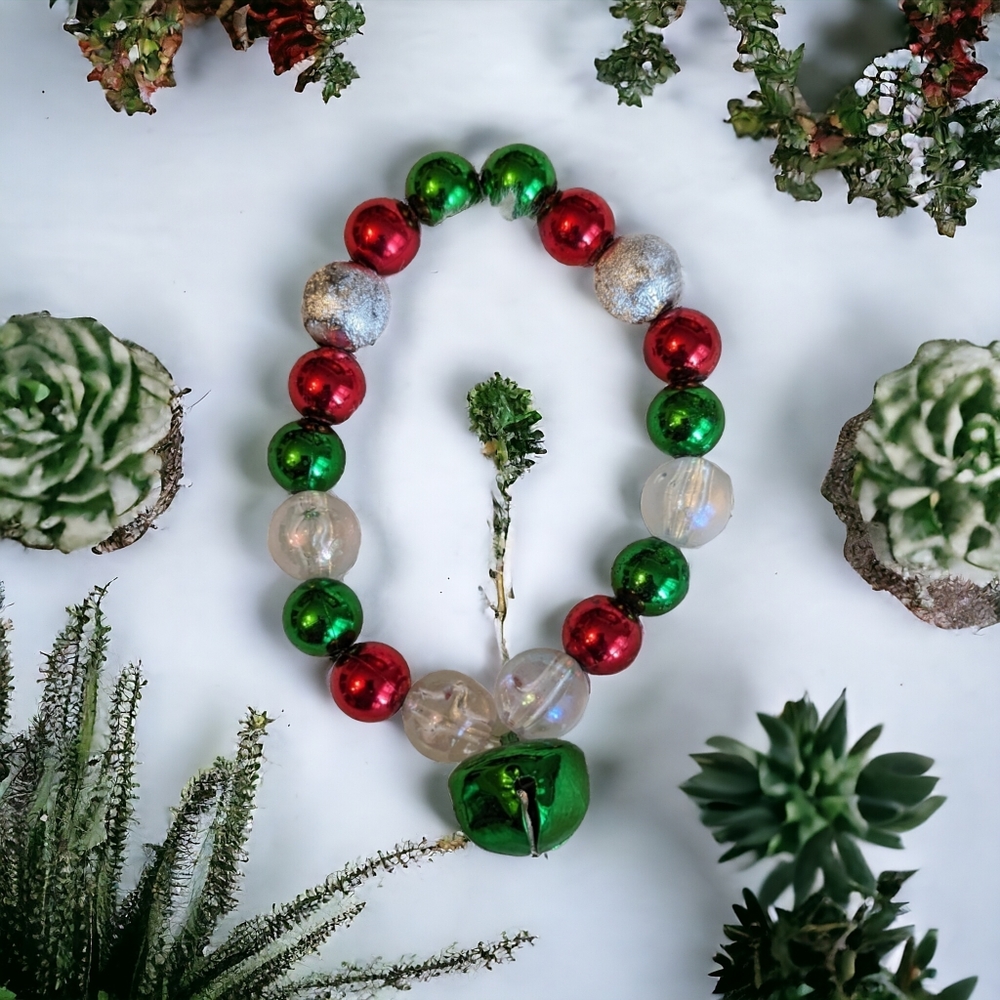 🌹Christmas Jingle Bell Bracelet Holiday Festive color's a Perfect Gifts